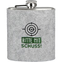 Flachmann "Bitte mit Schuss!", Gilde Handwerk
