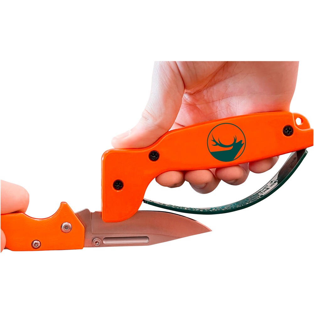 Knife sharpener and utility knife, set, Frankonia edition, Accusharp