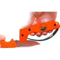 Knife sharpener and utility knife, set, Frankonia edition, Accusharp