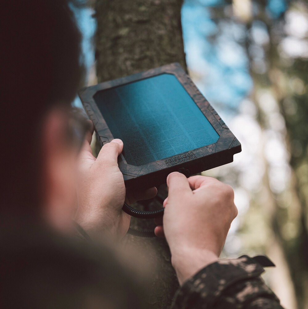 Solarpanel für Wildkameras, SEISSIGER