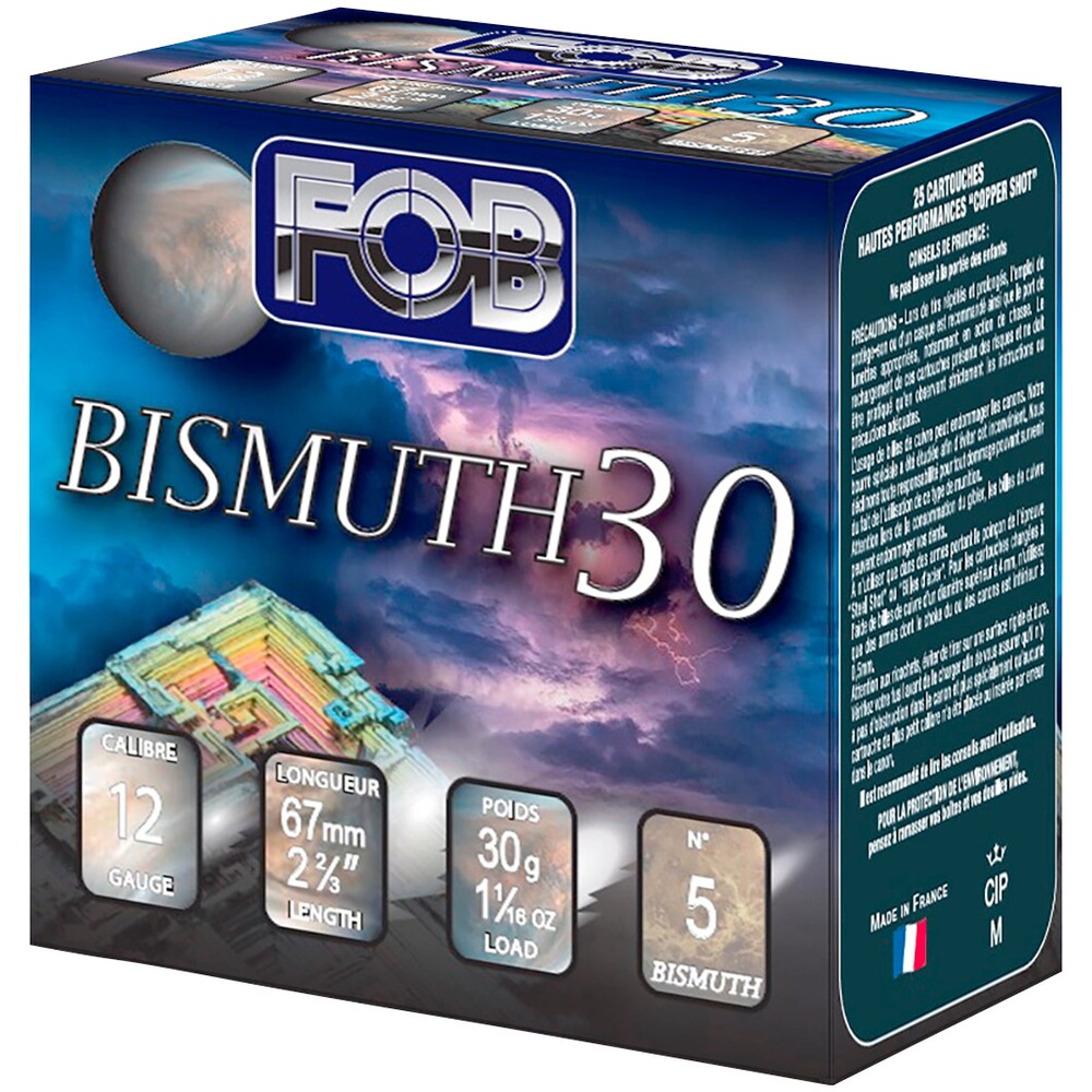 12/67 Bismuth 30 3,0mm 30g