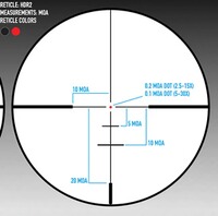 Lunette de visée Presidio 5-30x56 HDR2 SFP, Sightmark