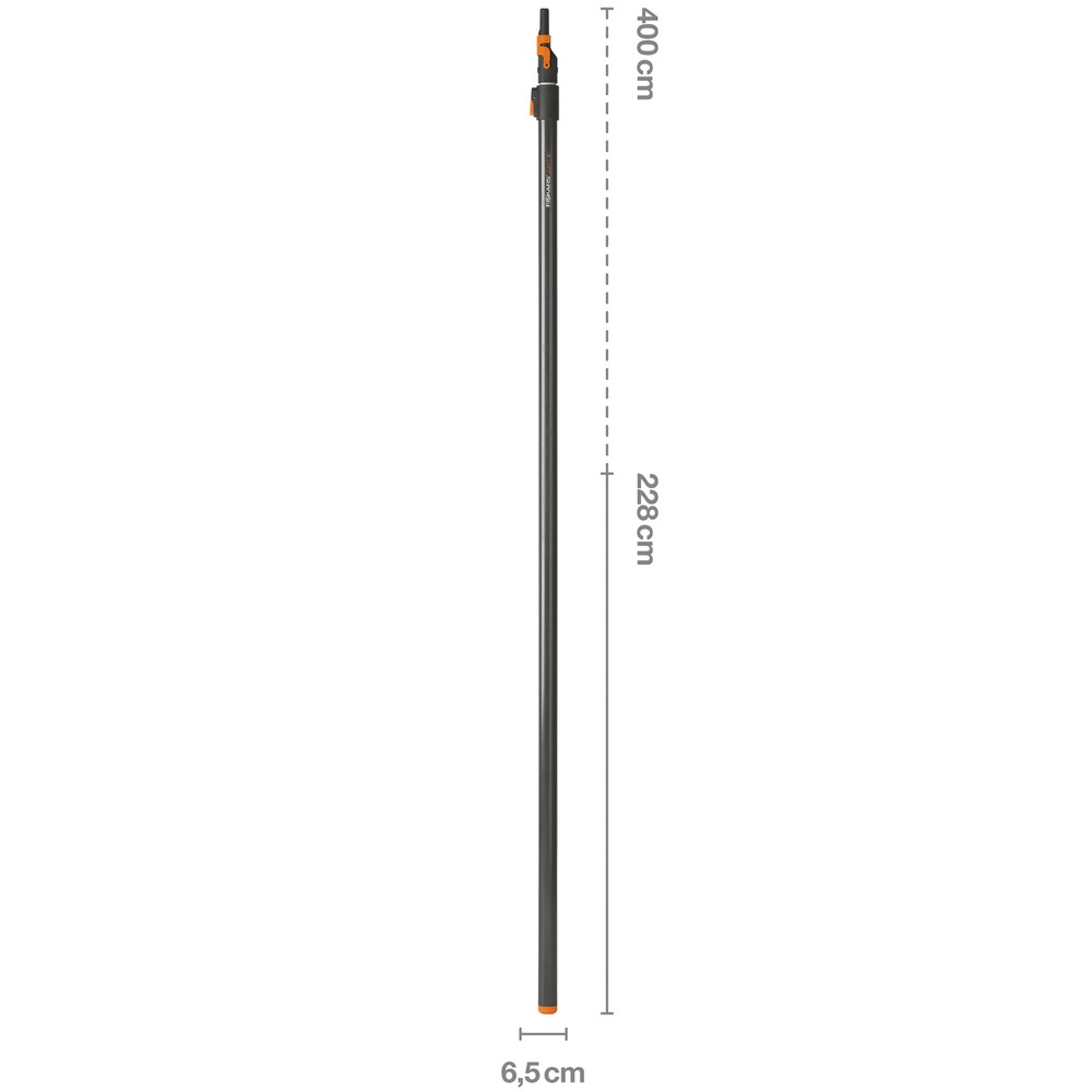 Teleskopstiel QuickFit 228-400 cm, Fiskars