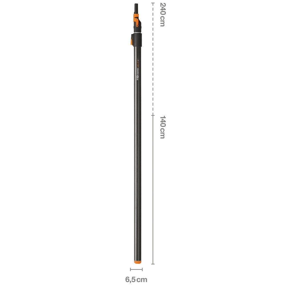 Teleskopstiel QuickFit 140-240 cm, Fiskars