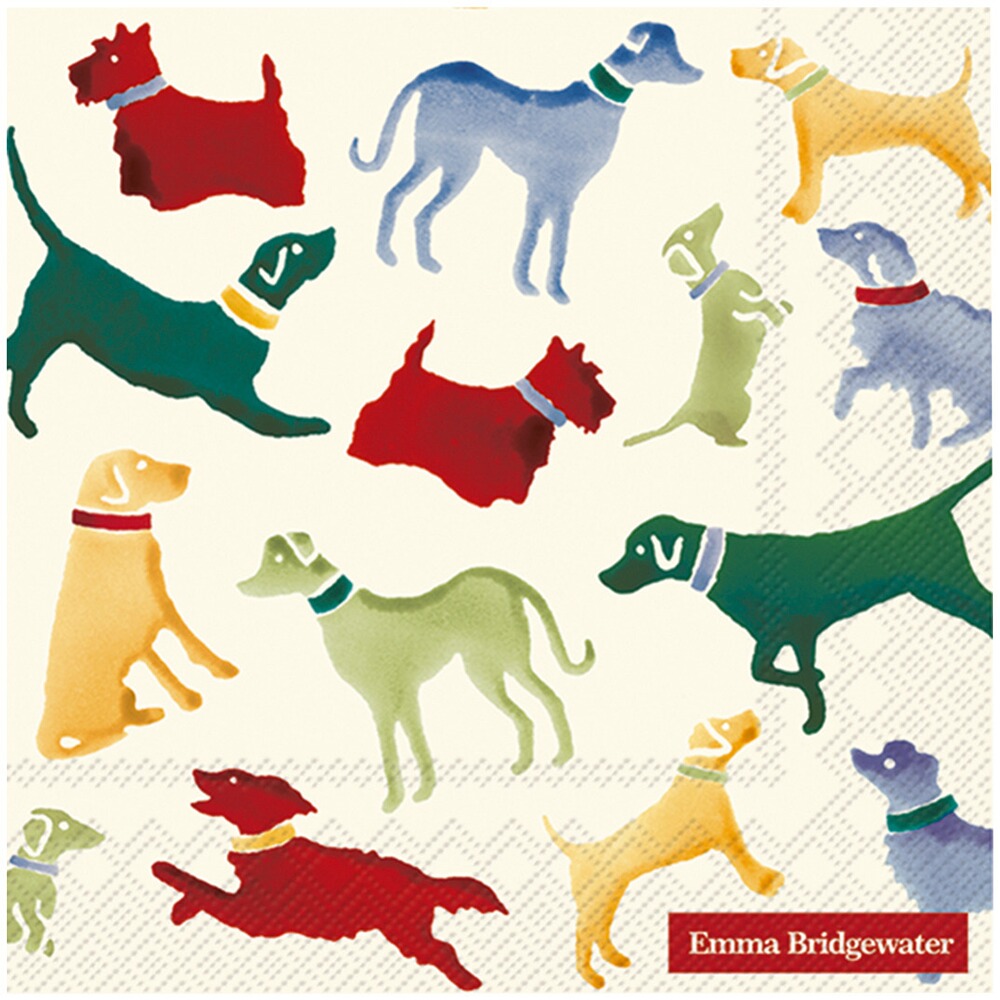Servietten "Polka Dogs"