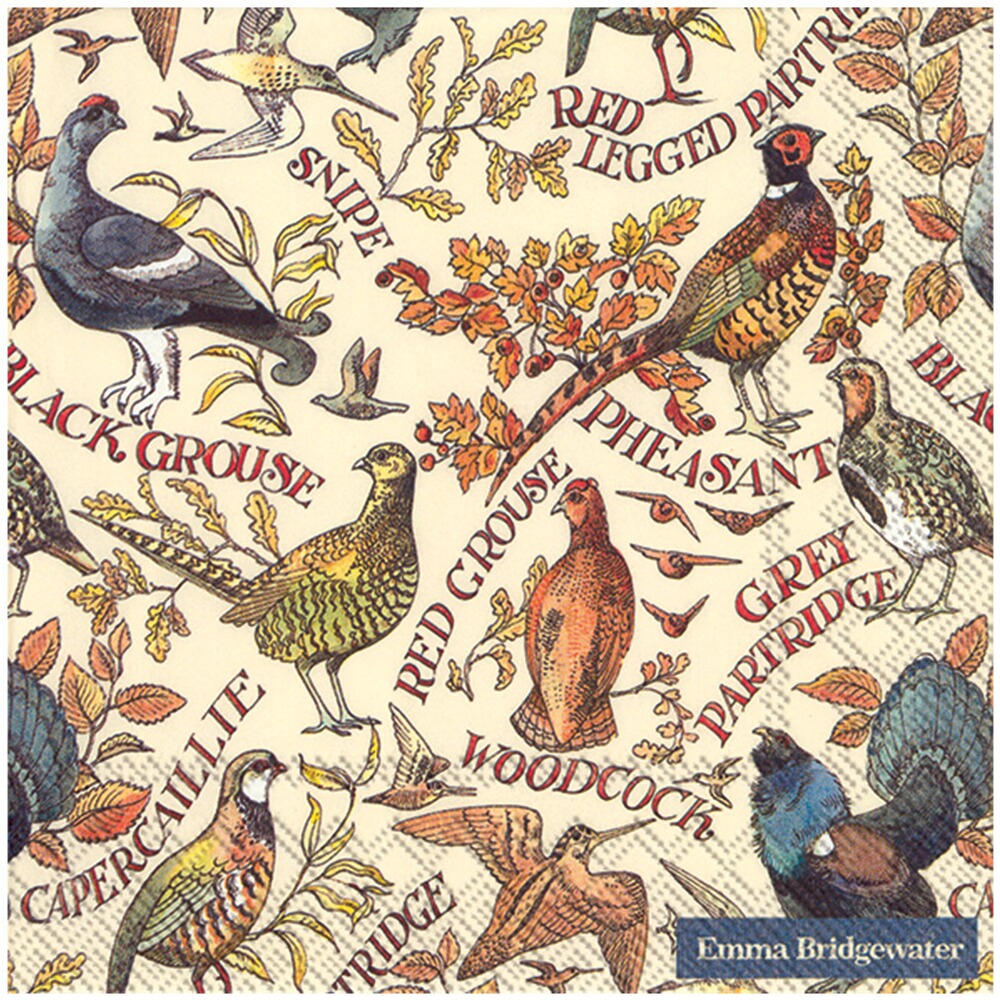 Servietten "Game Birds"