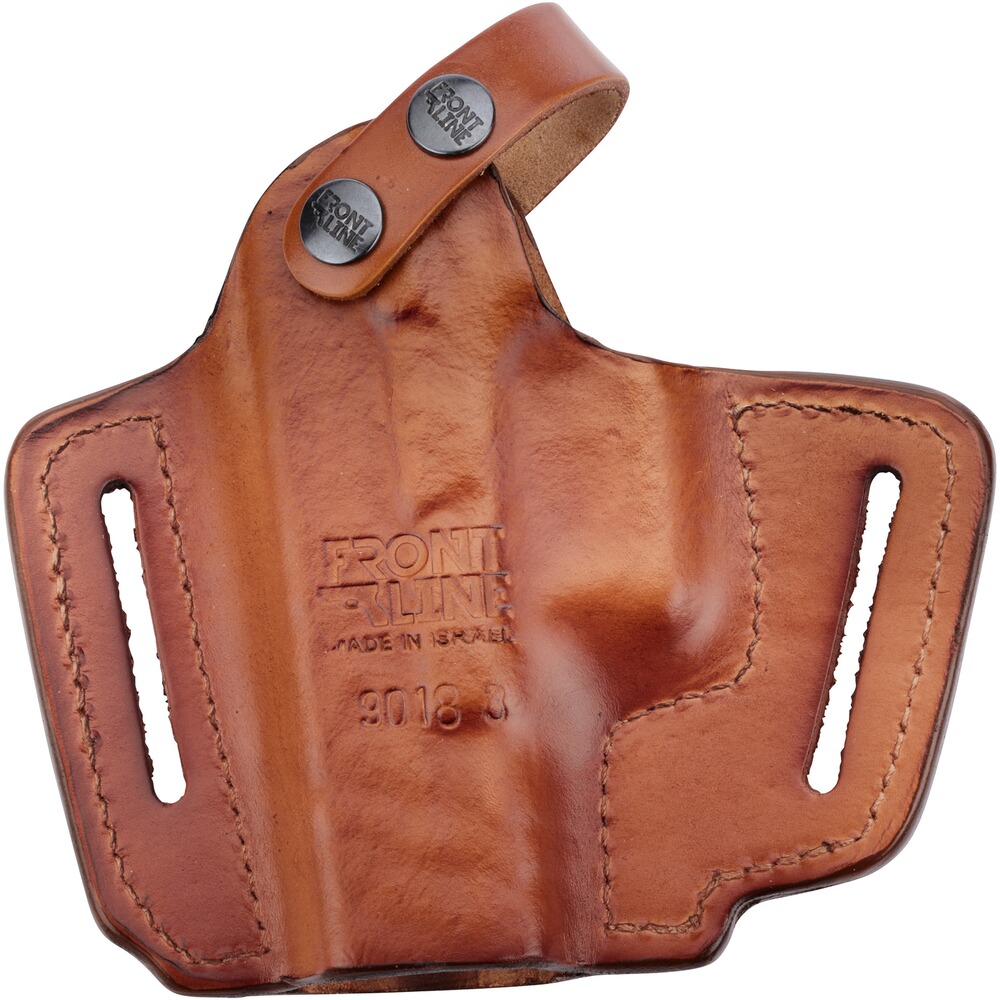 Holster Pancake Leder Full Size, Front Line