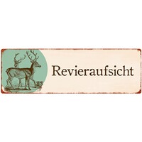 Dekoschild "Revieraufsicht", INTERLUXE Home Accessoires