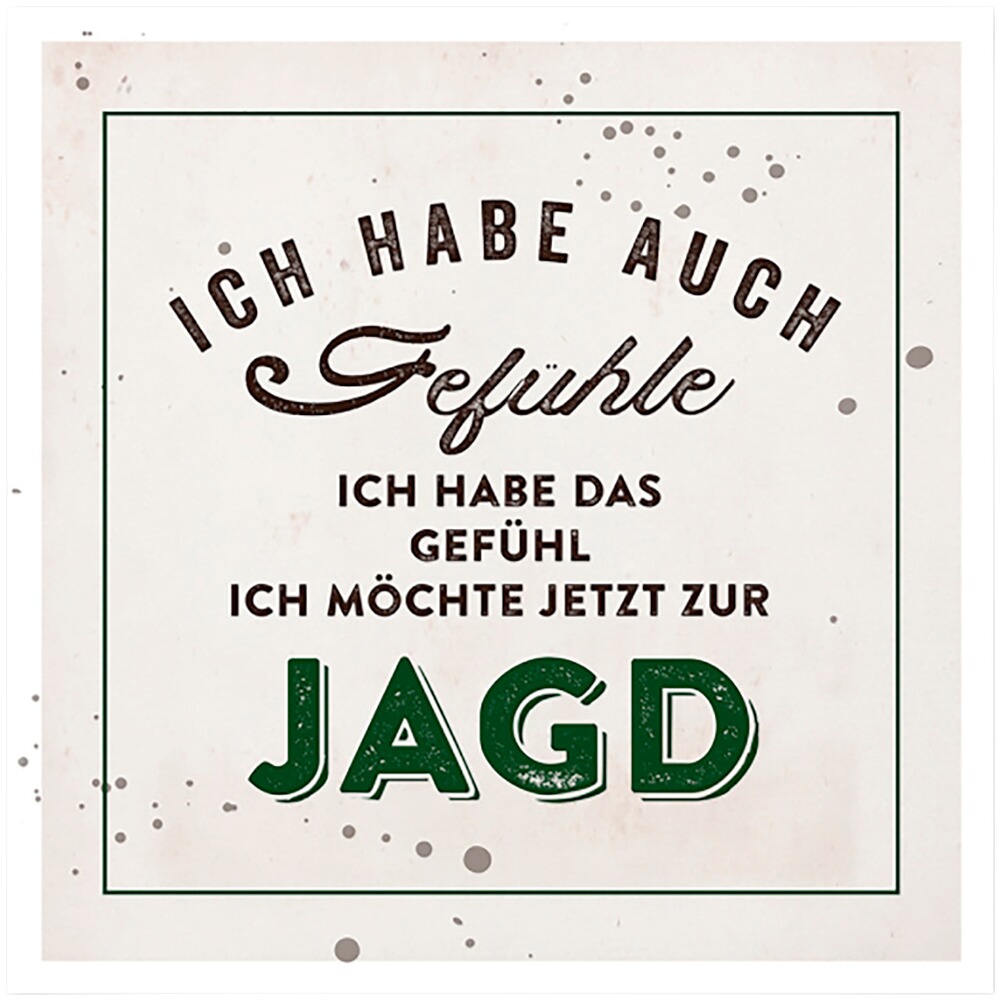 Magnet "Ich habe auch Gefühle"