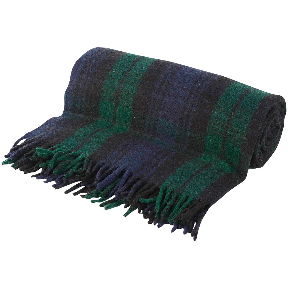 Couverture en laine Belposcot buchanan antique vin, Belpo Leather Care
