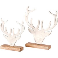 Dekoaufsteller-Set Manto, 2-tlg., BOLTZE Home Collection