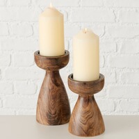 Kerzenleuchter-Set Plamo, 2-tlg., BOLTZE Home Collection