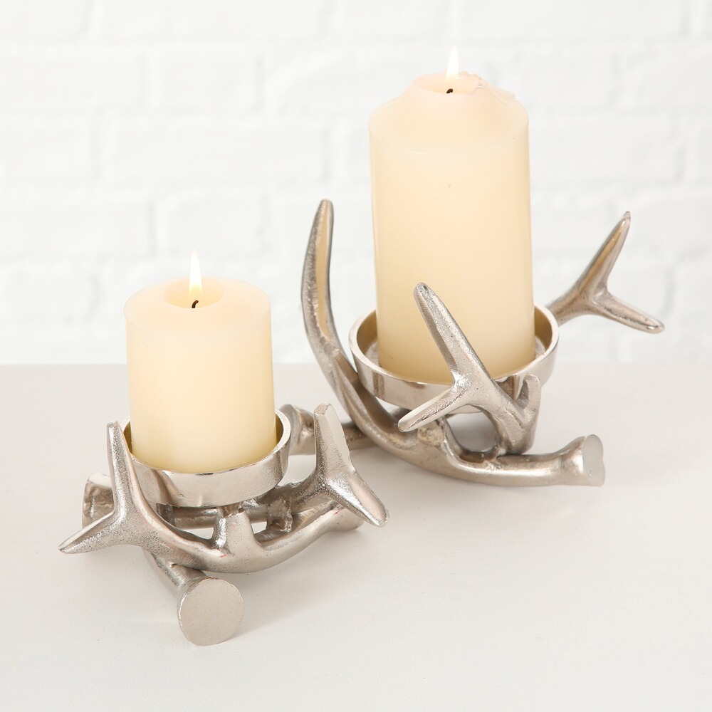 Kerzenleuchter-Set Brano, 2-tlg., BOLTZE Home Collection