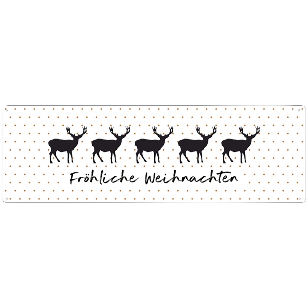 Dekoschild "Fröhliche Weihnachten"