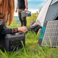 Alimentation panneau solaire 100W-cb, Ansmann