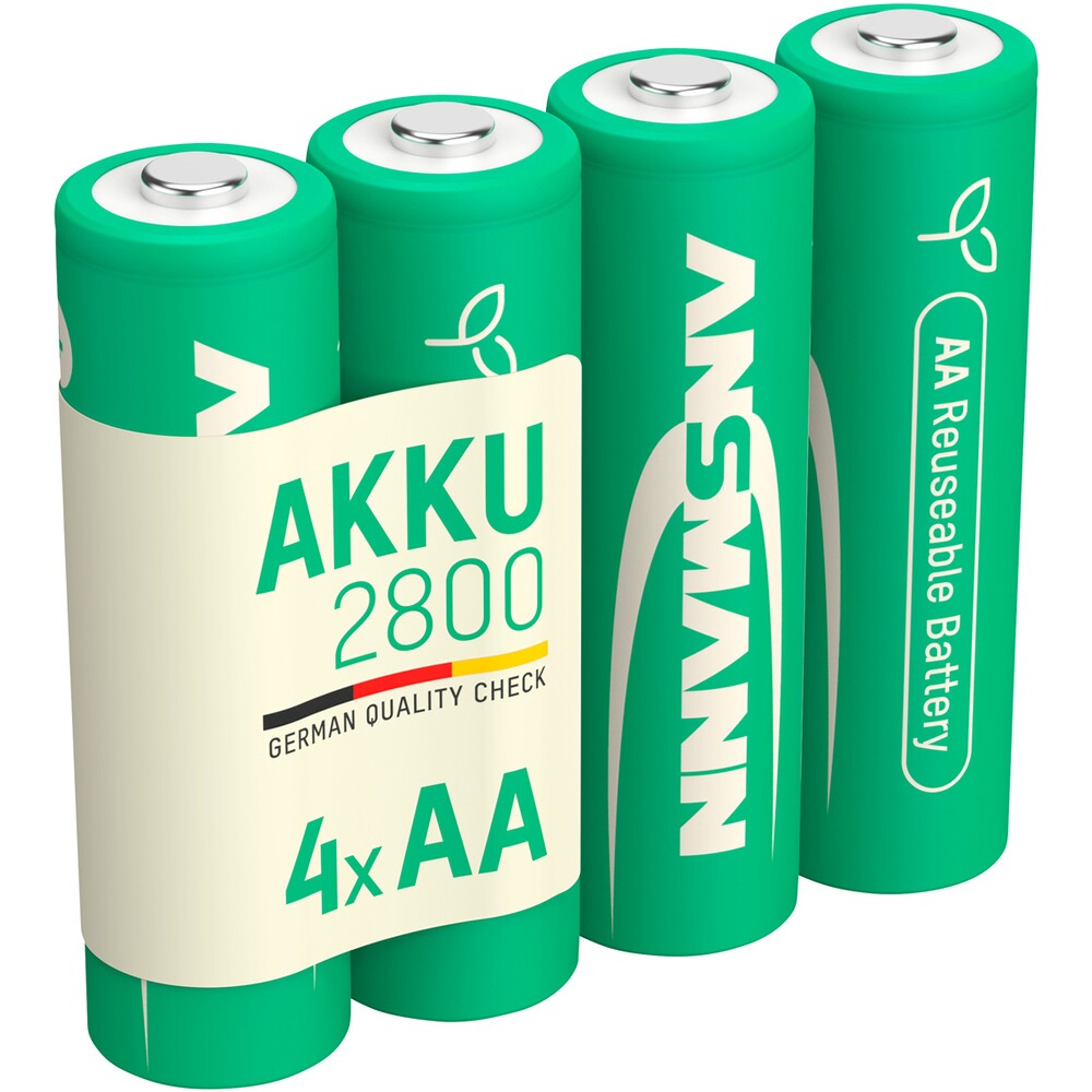 Akku Green-Pro Range AA Ni-MH 2800 – 4 Stück