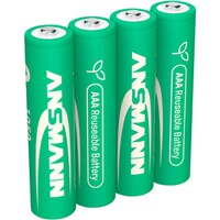 Akku Green-Pro Range AAA Ni-MH 1050 – 4 Stück, Ansmann
