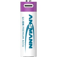 Akku Li-Ion 1,5V AA Typ 2000 – 4 Stück, Ansmann