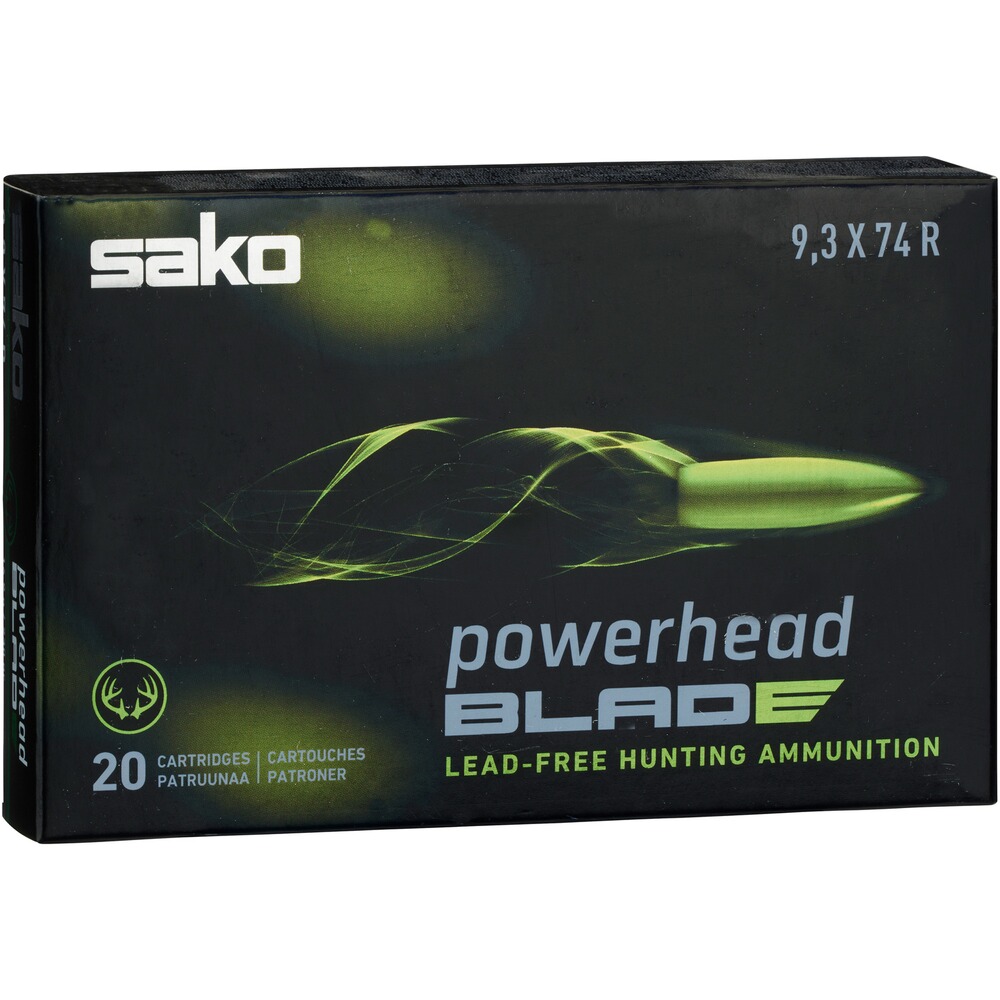9,3x74 R Powerhead Blade 14,9g/230grs.