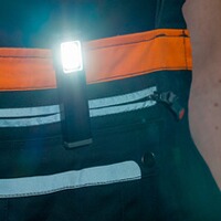 Set - FL1100R spotlight & mini booster, Ansmann
