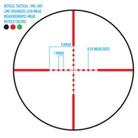 Zielfernrohr Tactical 10-40x50, Firefield