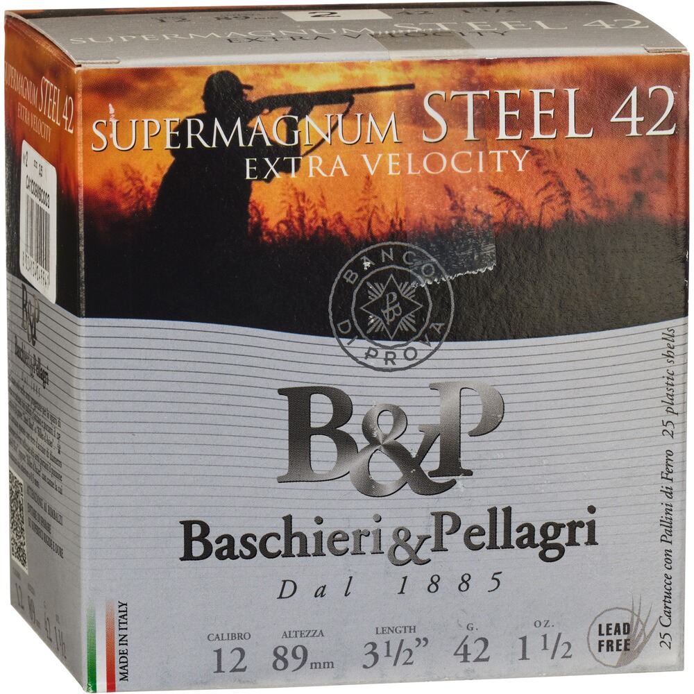 12/89 Supermagnum Steel 42 Extra Velocity 4,1mm 42g