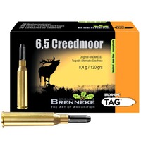 6,5 Creedmoor TAG bleifrei 8,4g/130grs., Brenneke