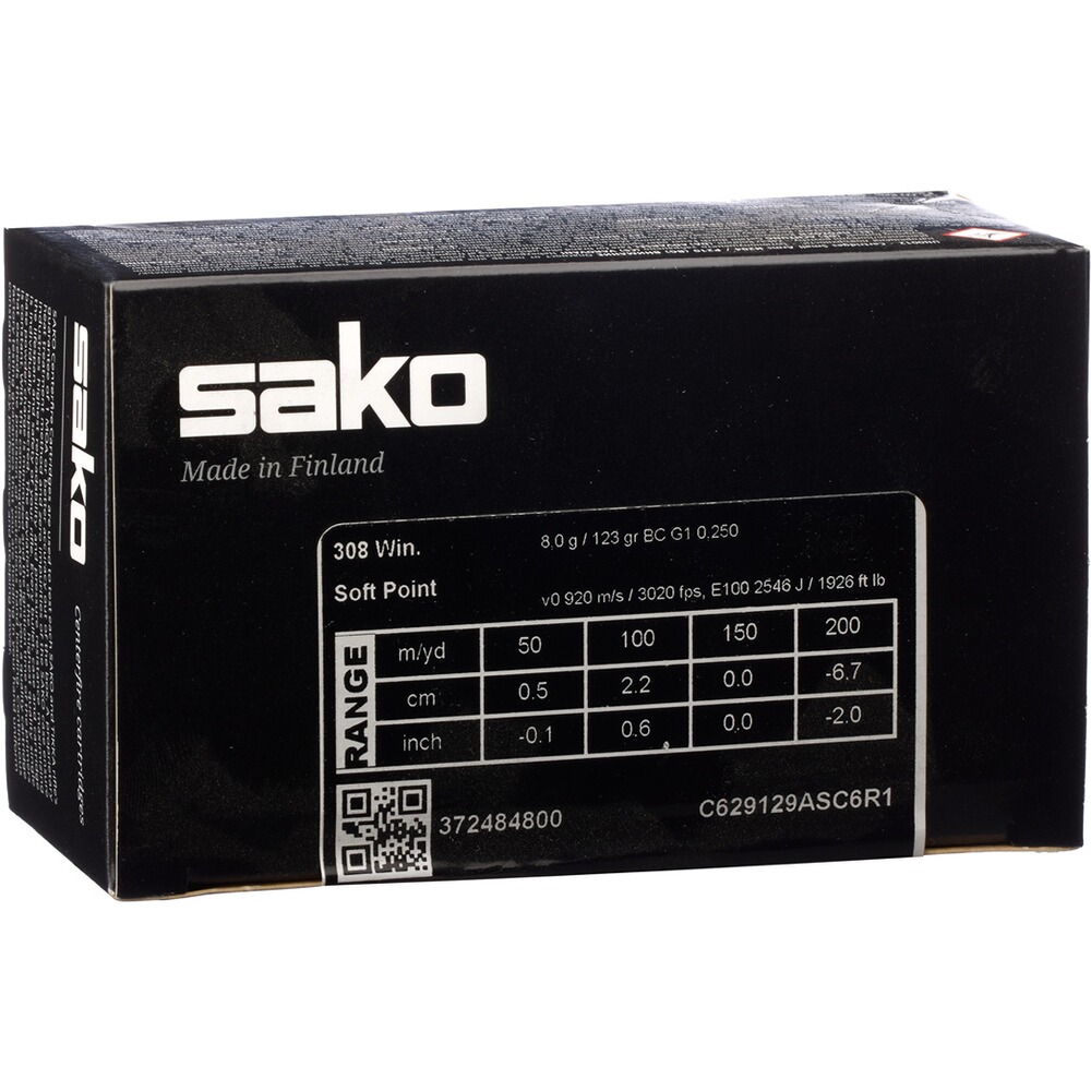 .308 Win. Super Range Gamehead SP 8g/123grs.