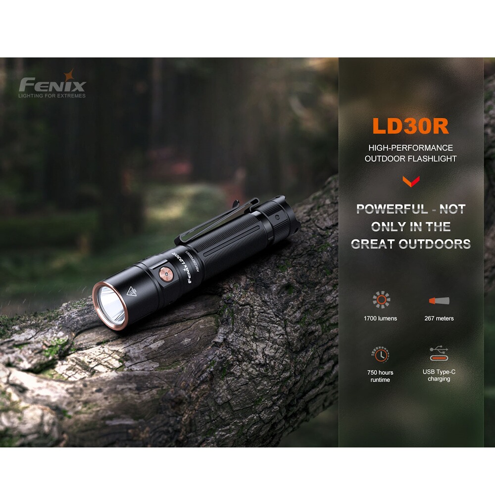 Lampe de poche LD30R, Fenix
