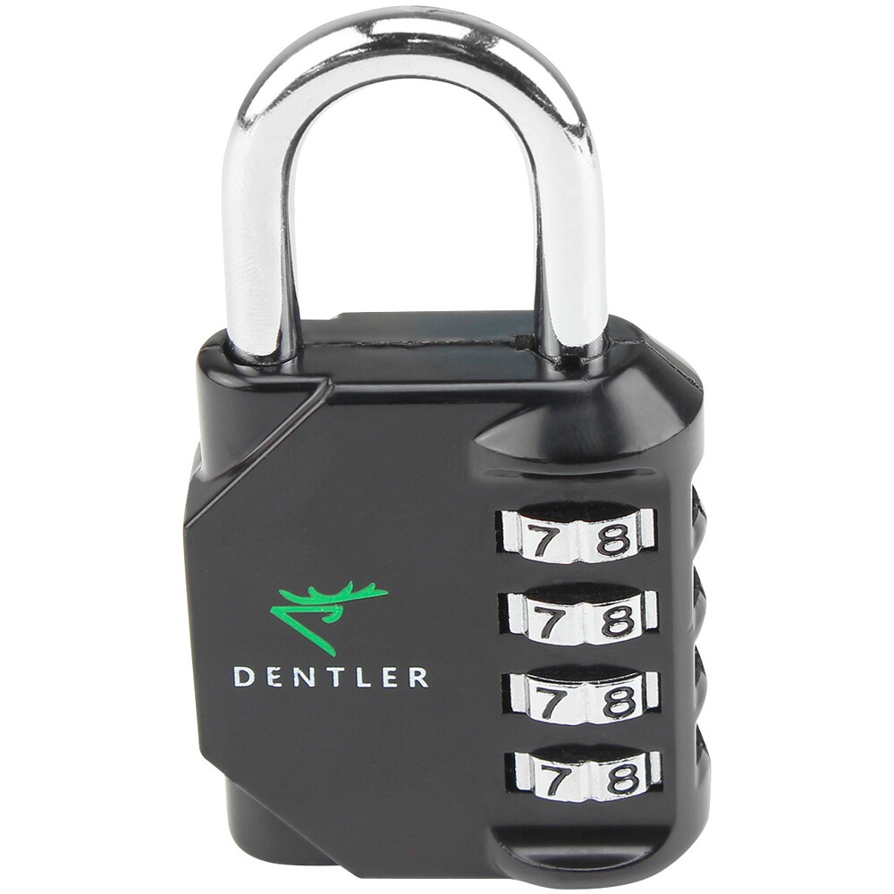 Serrure à combinaison, lot de 4, Dentler