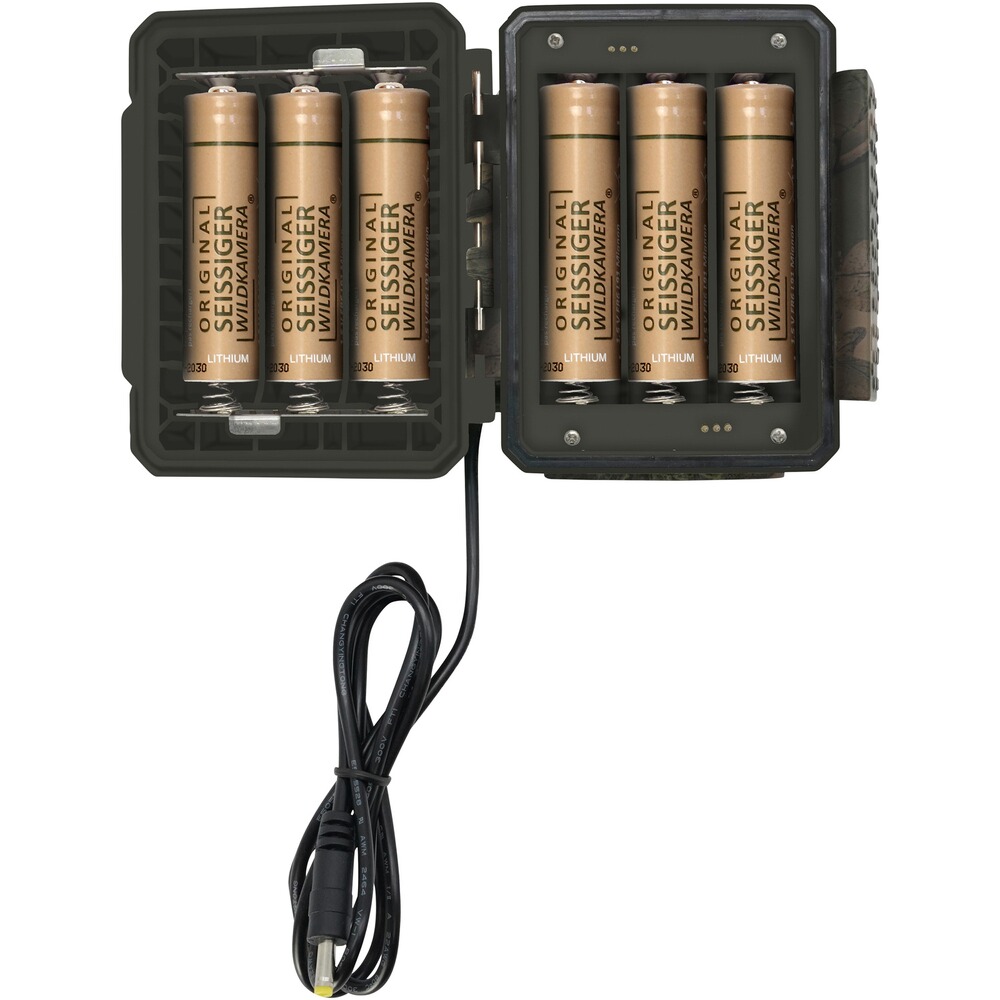 External battery pack for wildlife cameras, Seissiger