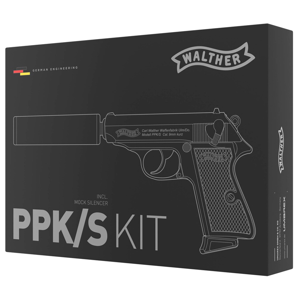 Airsoft Pistole PPK/S GBB Kit, Walther