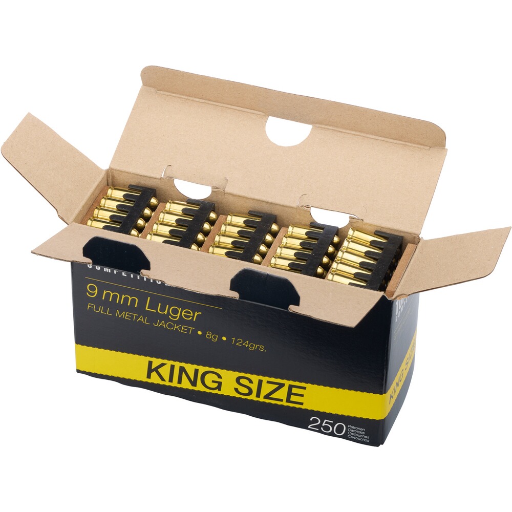 TOPSHOTComp. 9 mm et 9 mm. #76 ; & #117 ; & #103 ; & #101 ; & #114 ; FMJ 124grs.250pcs, TOPSHOT Competition