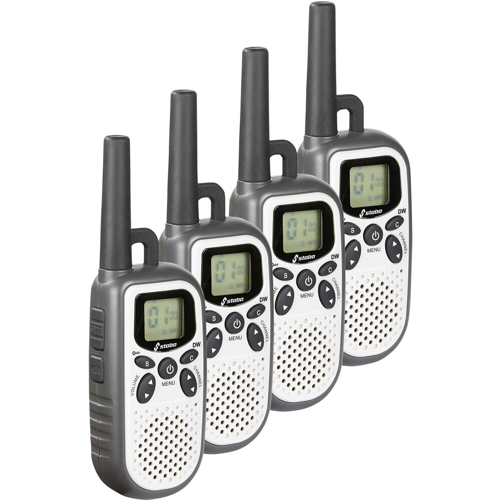 Funkkoffer freecomm 400 II, 4er-Set