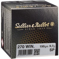 .270 Win. Teilmantel Rk 9,7g/150grs., Sellier & Bellot