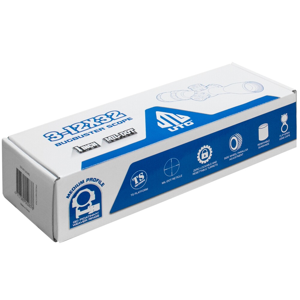 Lunette de visée Bug Buster 3-12x32, UTG