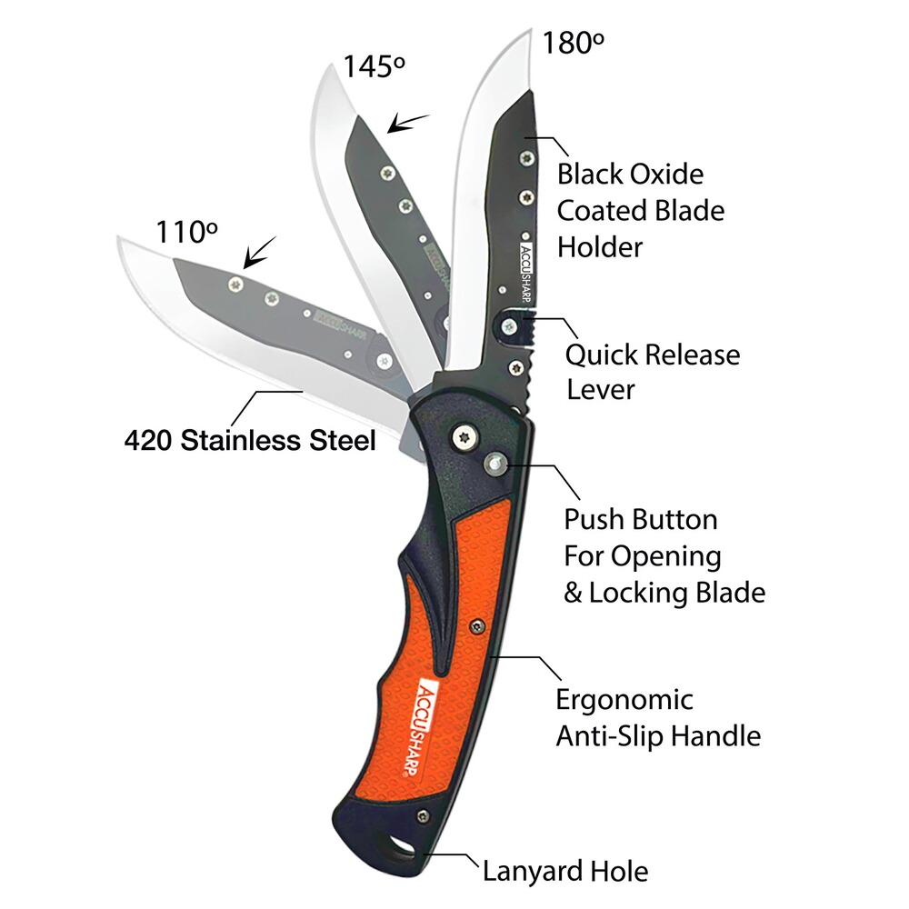 Klappmesser RAZOR, Accusharp