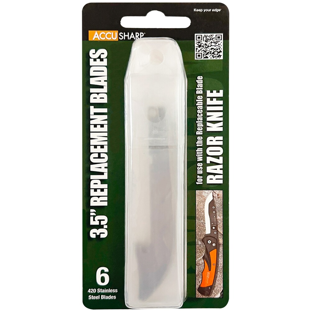 Lames de rechange RAZOR – 6 pièces, Accusharp