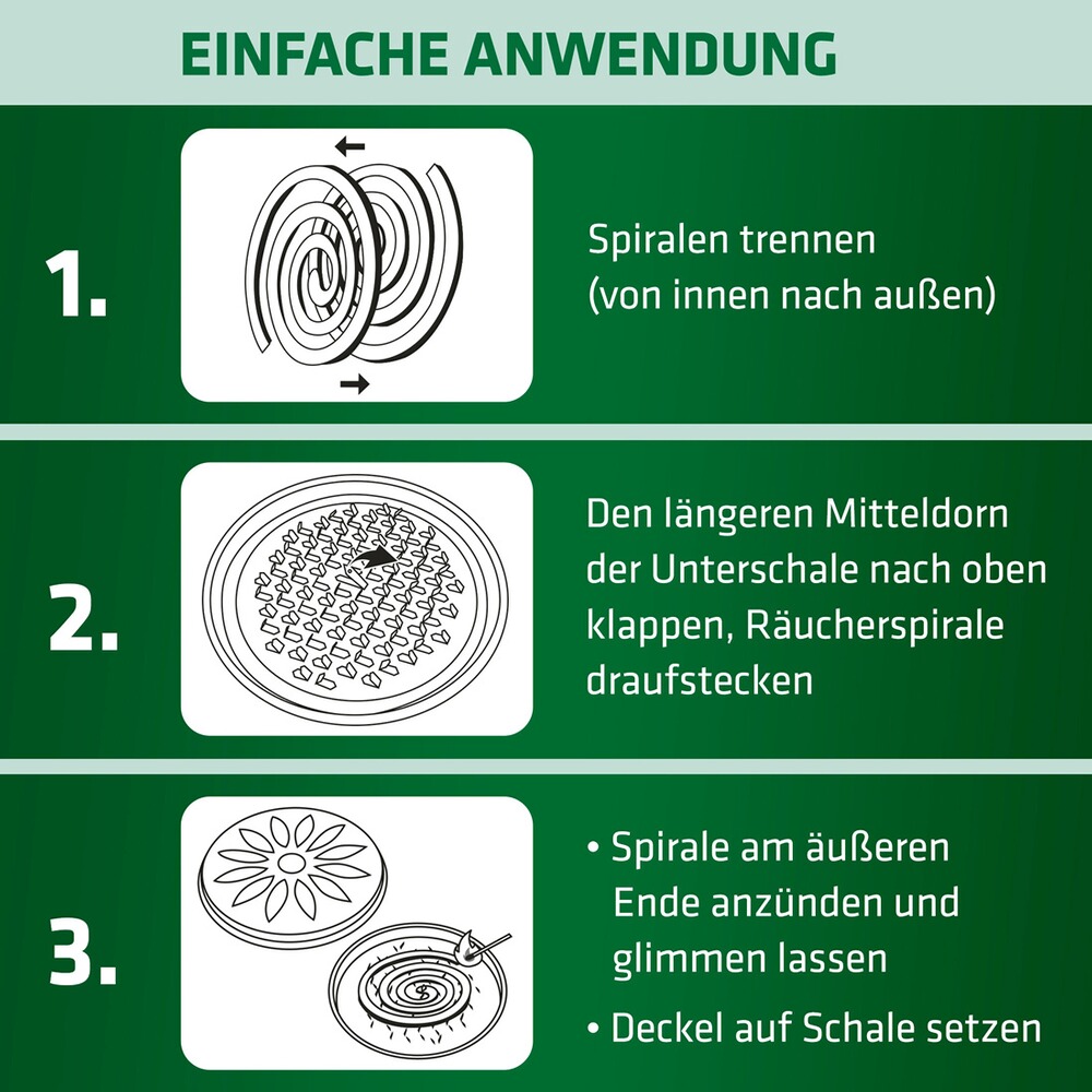 Citronella Räucher-Set, Gardigo