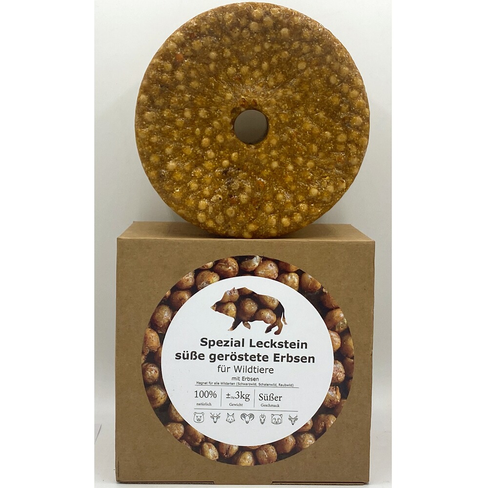 Pois sucrés rôtis à pierre à lécher spéciaux, Wildlutscher