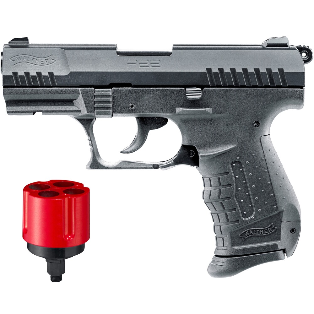 Set, Schreckschuss Pistole P22 & Multi-Shooter
