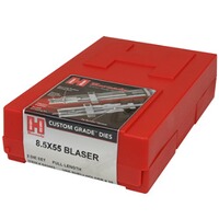 Custom Grade die set for long gun caliber 2-piece, Hornady