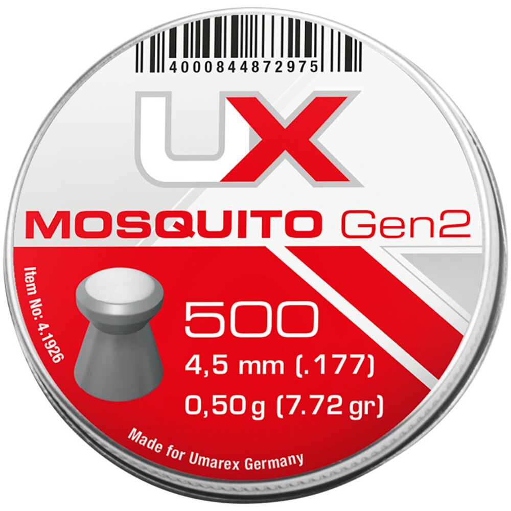 4,5mm Diabolo Mosquito Gen2 0,50g – 2.500 Stück