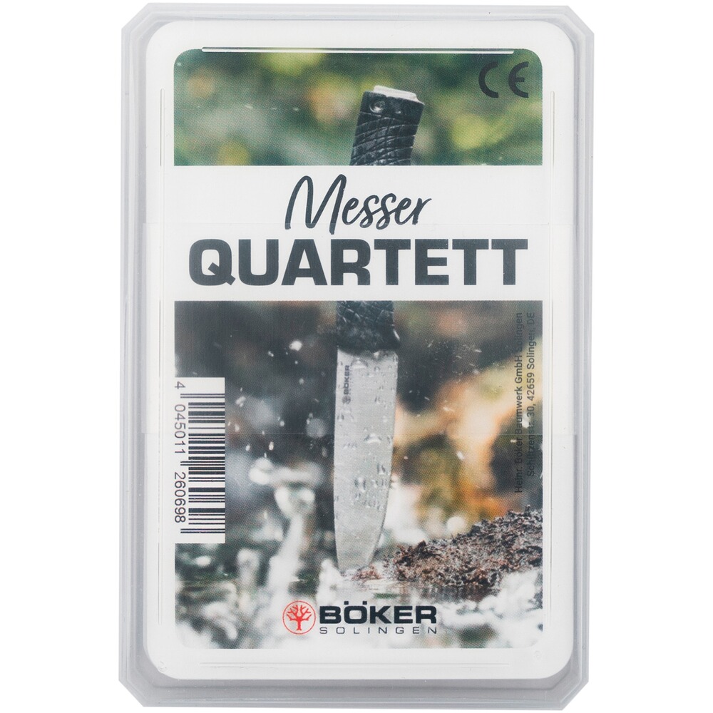 Kartenspiel Messerquartett