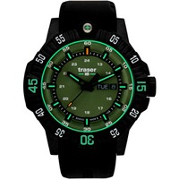 Armbanduhr P99Q Tactical Green Kautschukarmband, Traser