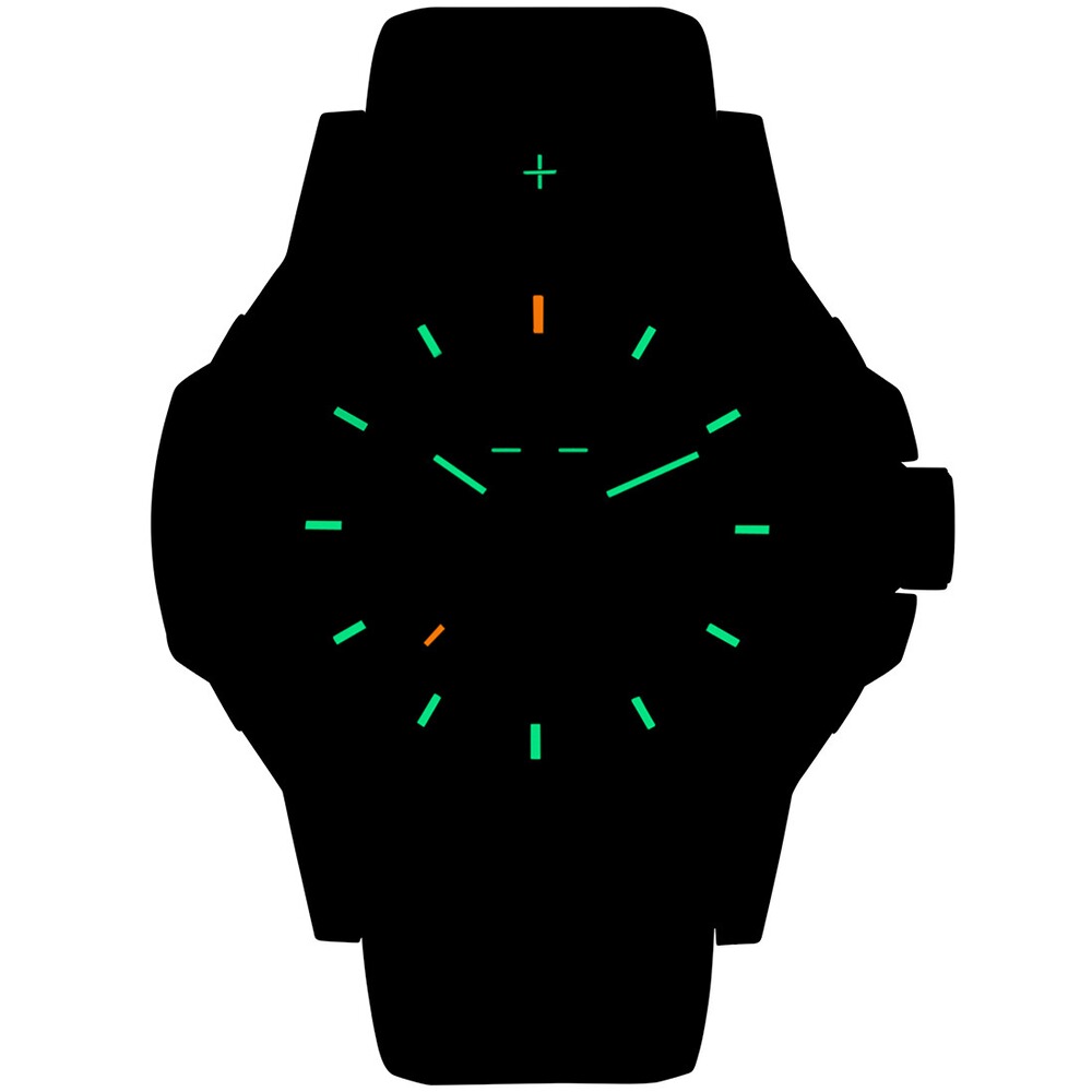 Armbanduhr P99Q Tactical Green Kautschukarmband, Traser