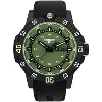 Armbanduhr P99Q Tactical Green Kautschukarmband, Traser