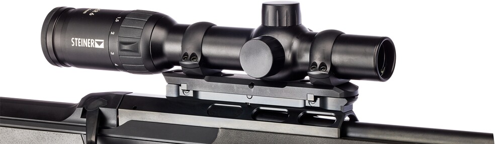 Set Repetierbüchse DR21 mit Basis & Zielfernrohr Ranger6 1–6x24 , Dentler