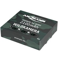 Akku NiMH 2100 - 4 Stück ideal für Wildkameras, Ansmann