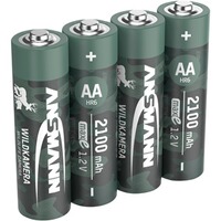 Akku NiMH 2100 - 4 Stück ideal für Wildkameras, Ansmann